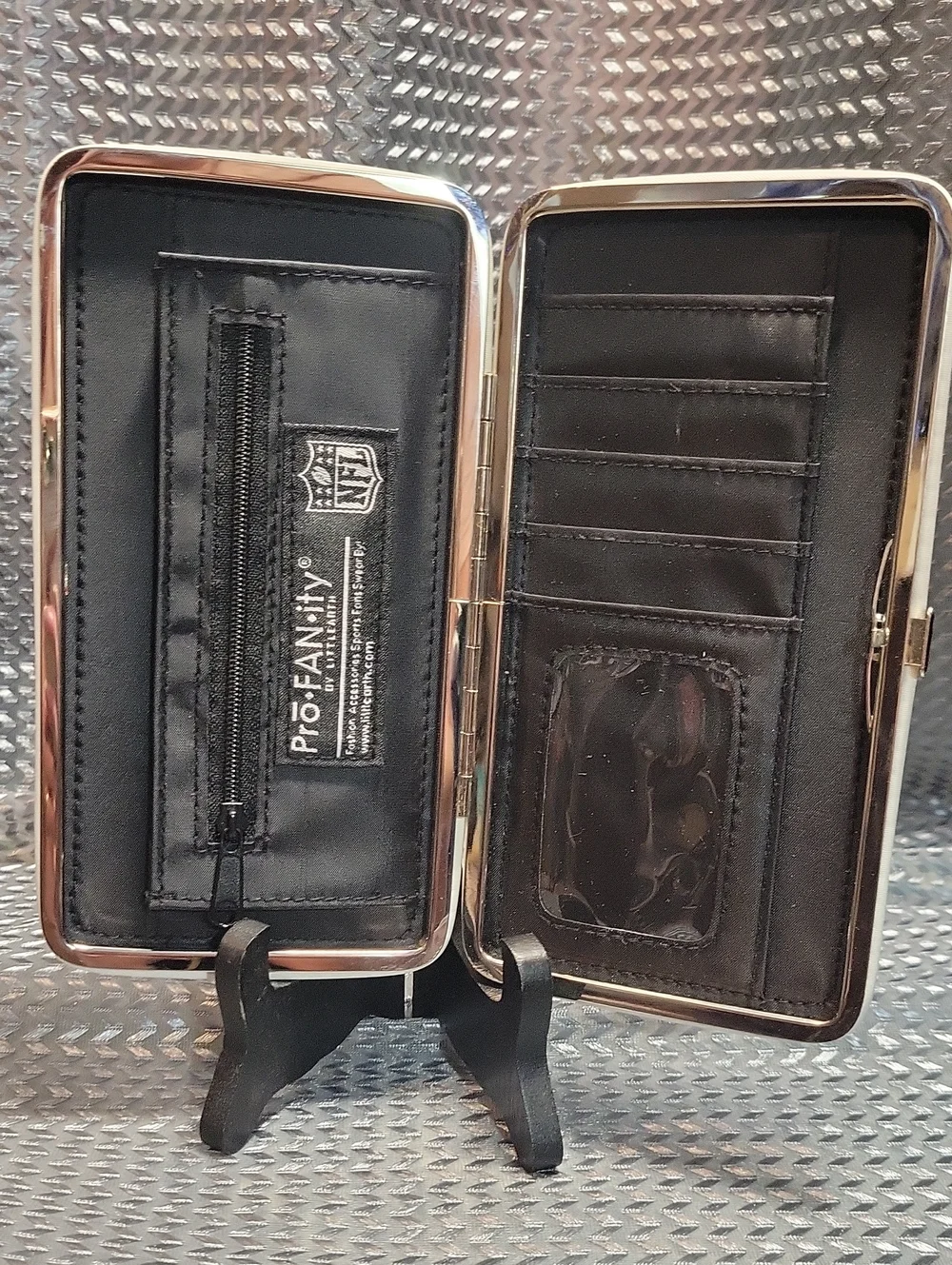 NFL Pittsburgh Steelers Yellow Black Logo Wallet